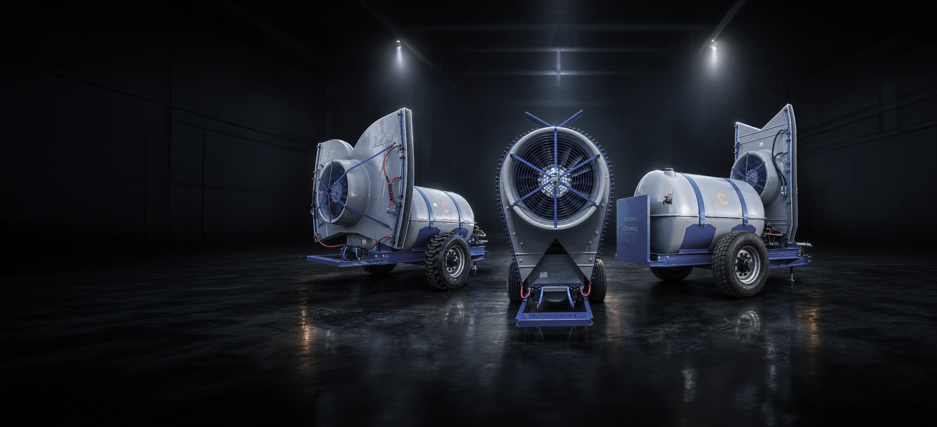 Linha de pulverizadores Citrosmaq